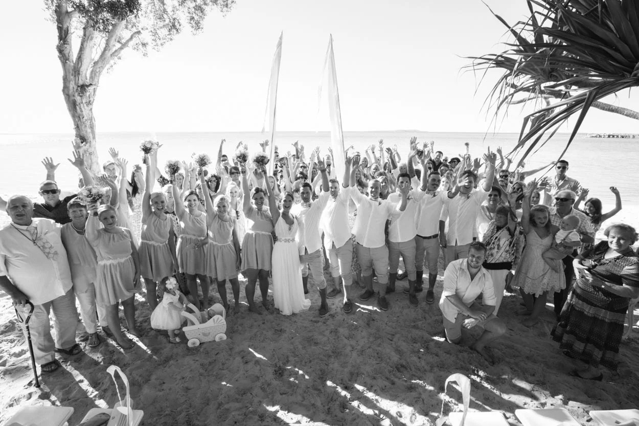 Florida Gulf Coast wedding photography at Honeymoon Island