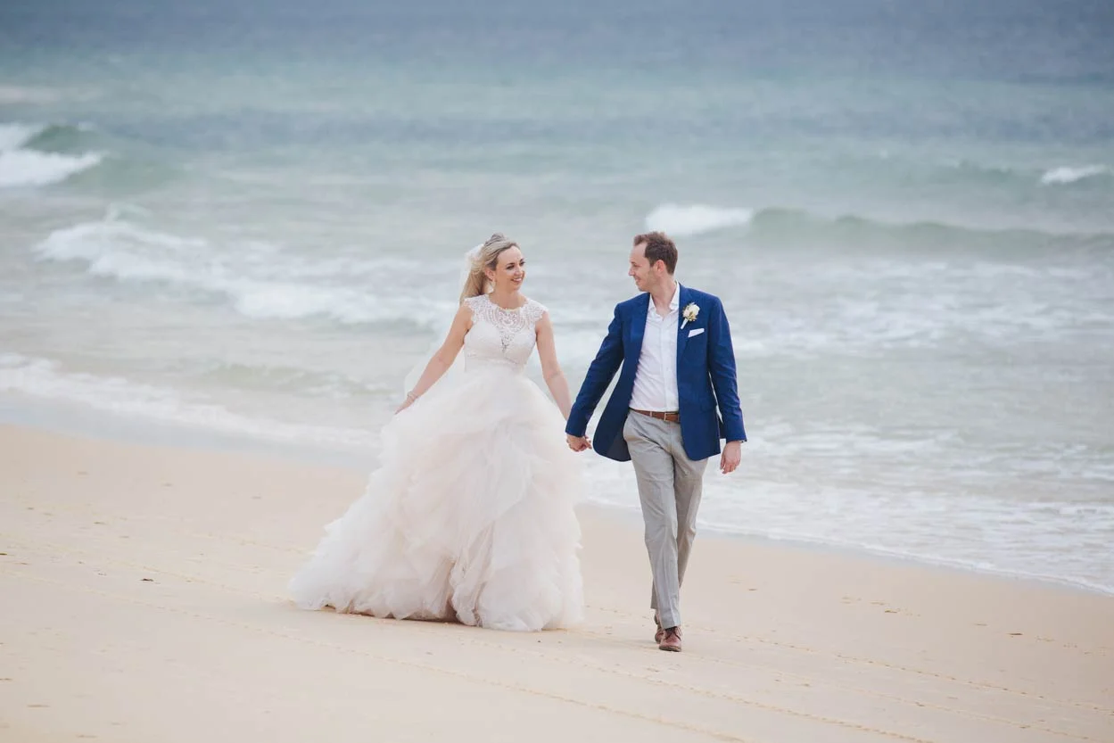 Secluded beachfront Airbnb view at Indian Rocks Beach for a private ceremony
