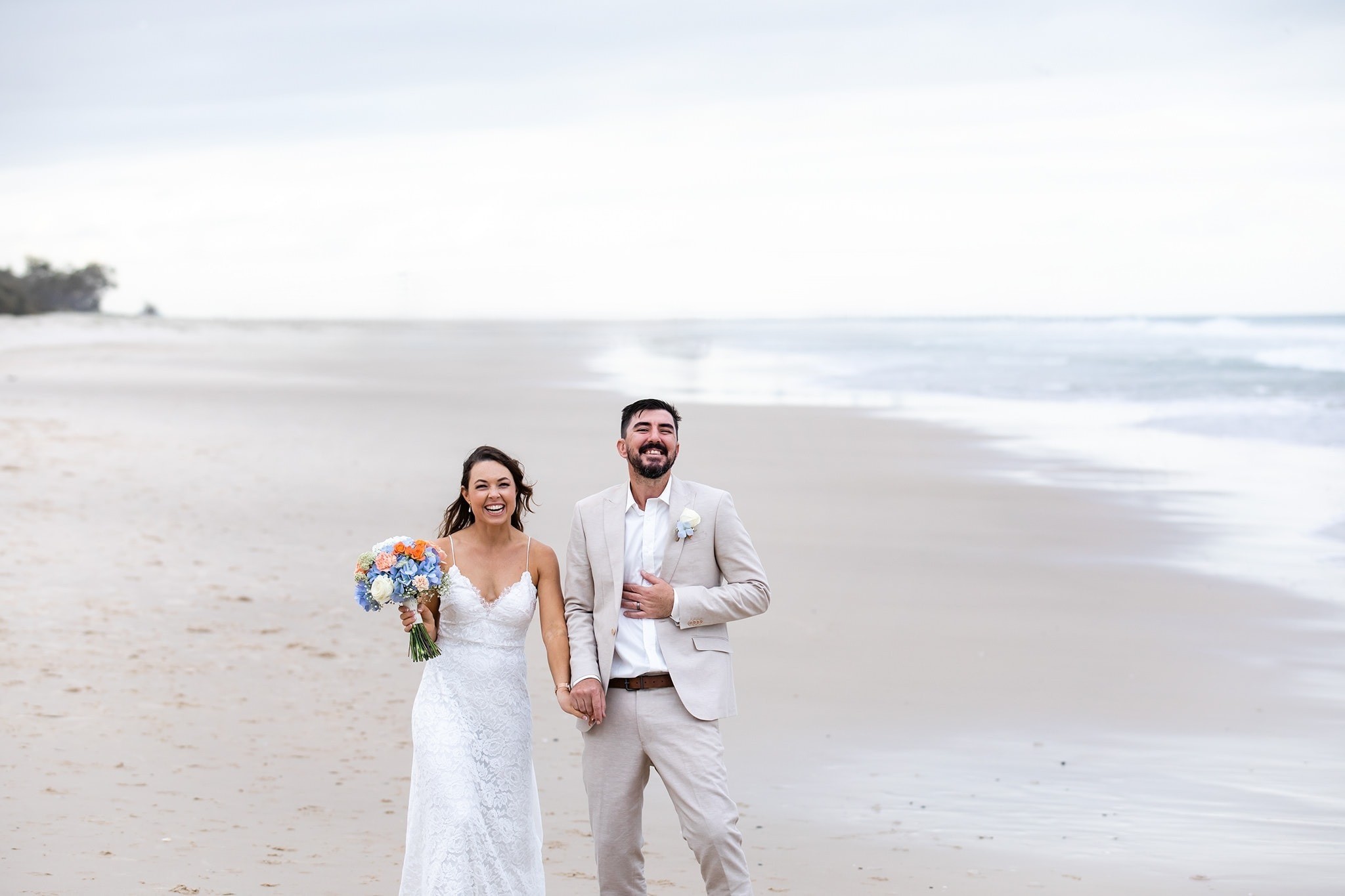 Private Indian Rocks Beach Airbnb wedding ceremony at sunset