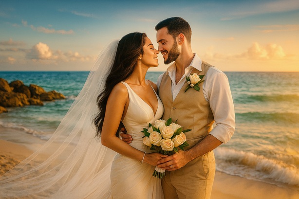 Sweet & Simple beach wedding package in Florida