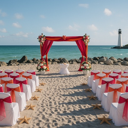 Tropical Bliss all-inclusive Florida beach wedding package