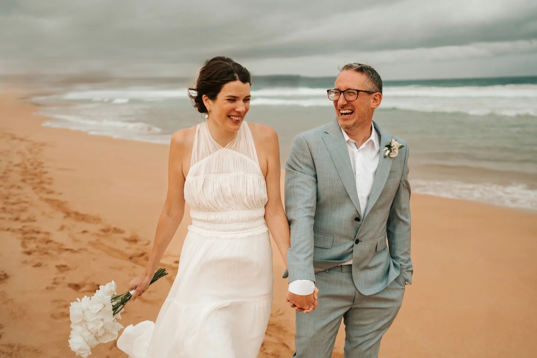 Portraits by Tom Matthew Photography at Bean Point Beach