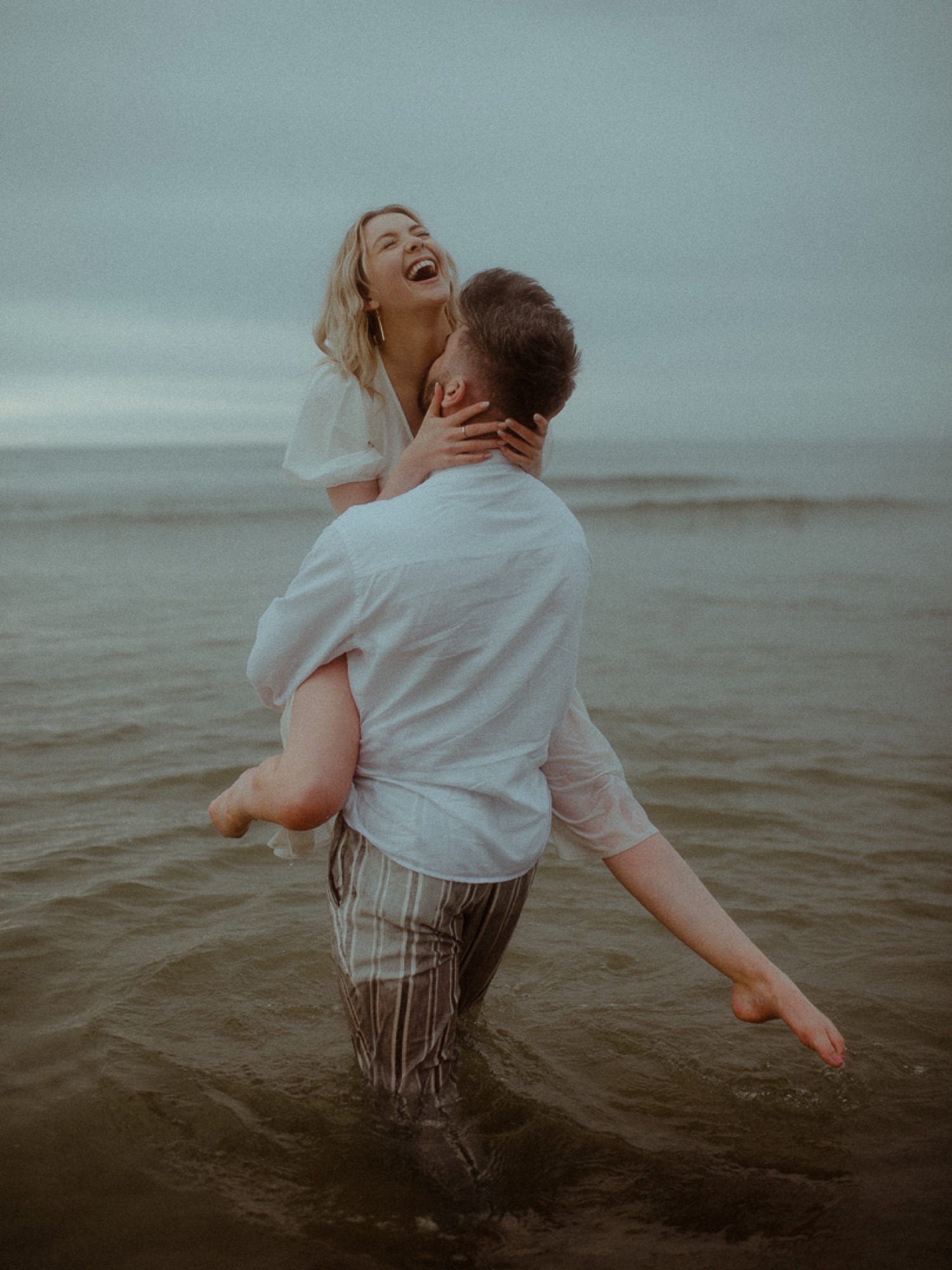 Sunset portrait session on Anna Maria Island