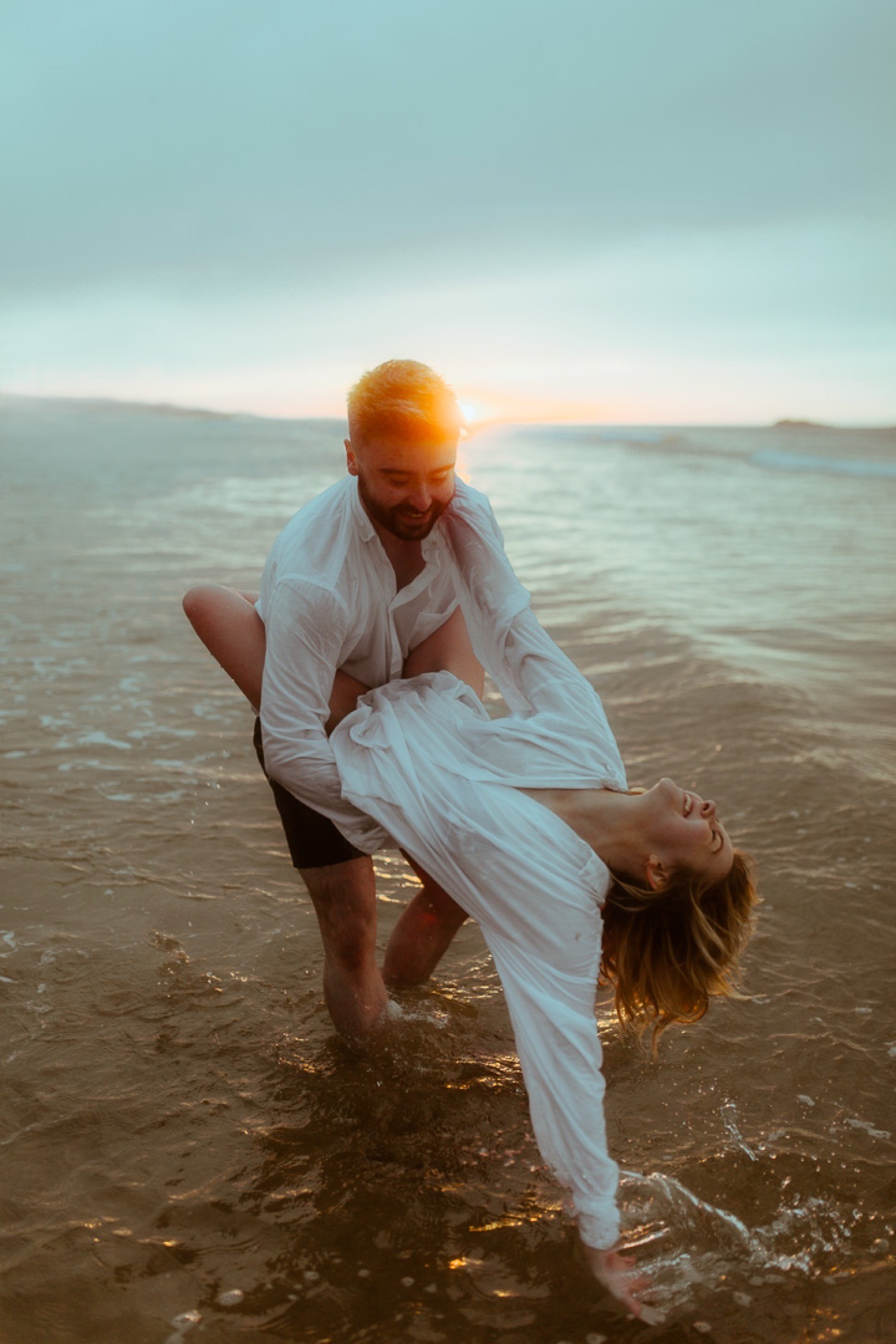 Gulf Coast honeymoon portraits with Vows By The Sea