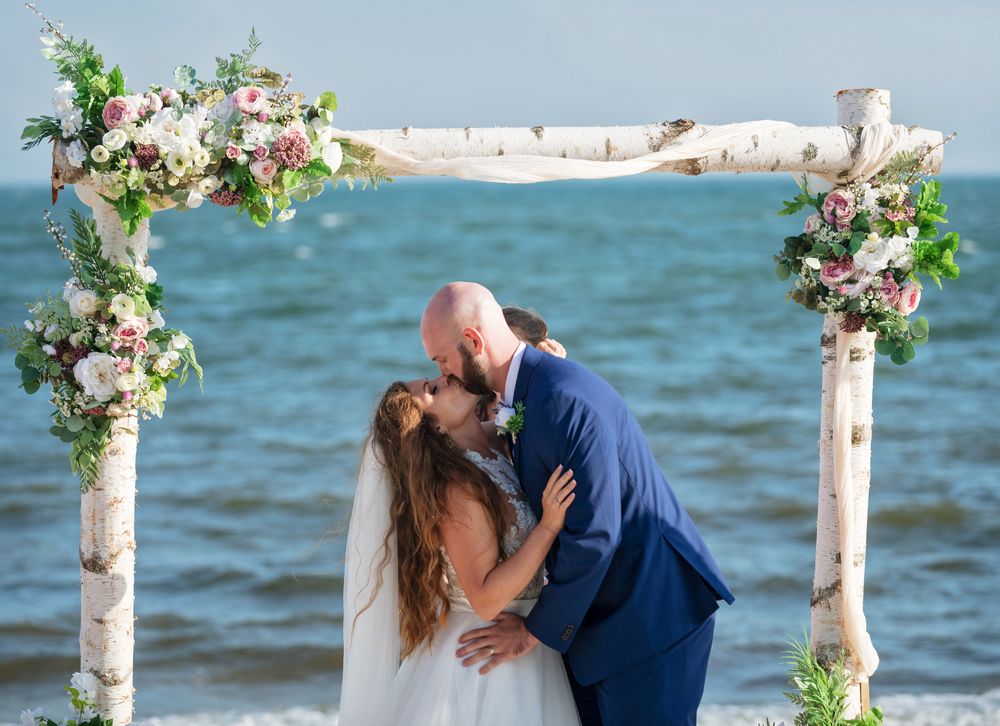 Sunset finale at Upham Beach with Gulf Coast sky