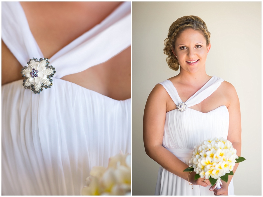 Coastal wedding details for a Florida beach celebration