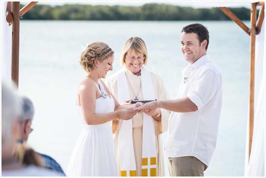 Gulf Coast ceremony highlights on the beach